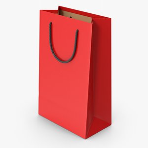 Red Paper Bag model