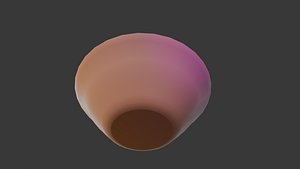 Dessert Bowls --Set of 2 3D