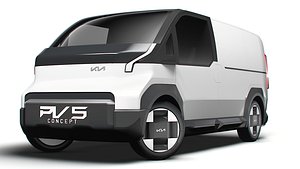 Kia PV5 Van 2025 3D model