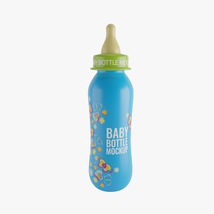 3D Baby Bottle model