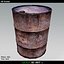 3d model oil drums