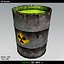 3d model oil drums