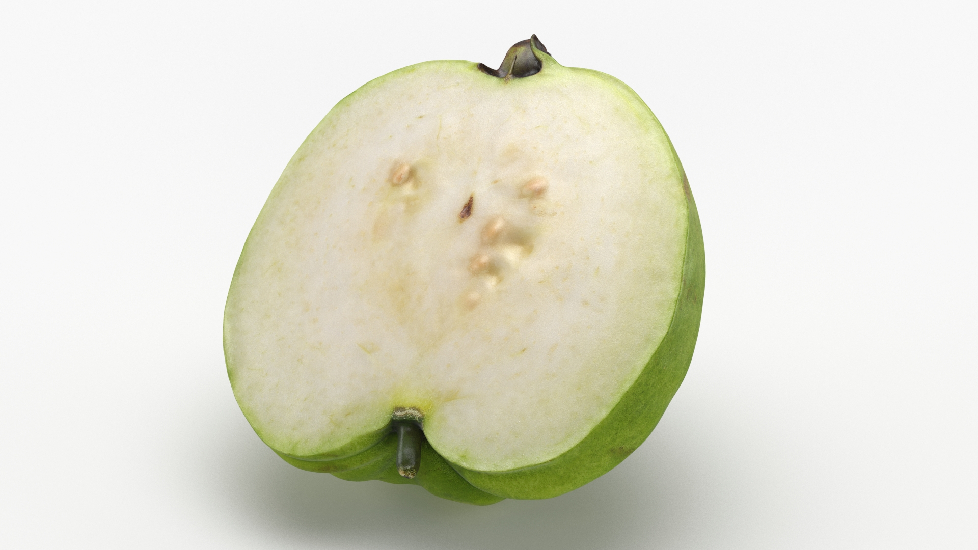 3D Half Fruit Collection model https://p.turbosquid.com/ts-thumb/H2/PYX4Dr/8c/guavahalf/jpg/1625677119/1920x1080/turn_fit_q99/d8c9d58295cf03ac3dcb0554339fb268ae03775c/guavahalf-1.jpg