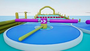 Platform obstacle course - Modular Customizable