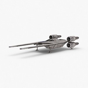 Rebel Starfighter (U-Wing) - Landed