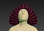 Cabello de diablos de mujer libre