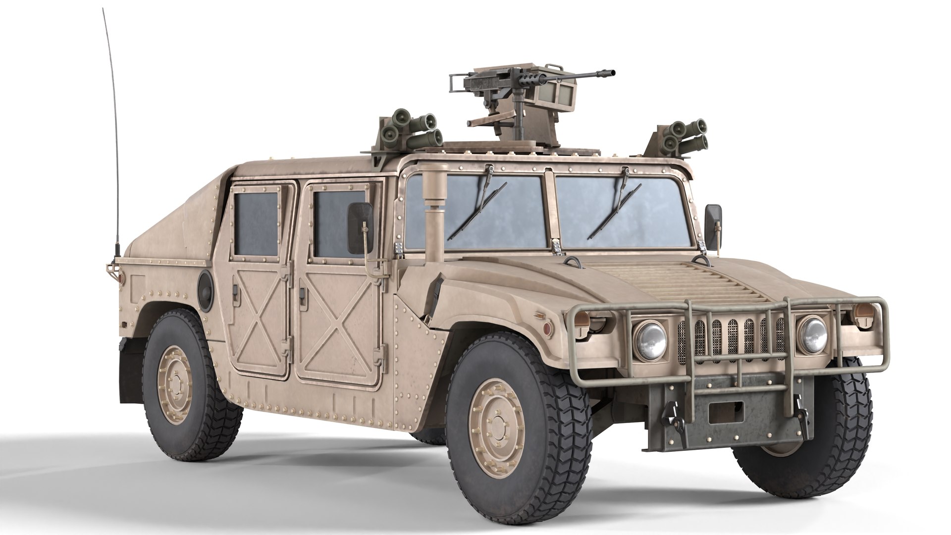3D Hummer H1 HMMWV - TurboSquid 2250439