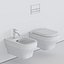 Olympia Ceramica Synthesis Wall-Hung 화장실