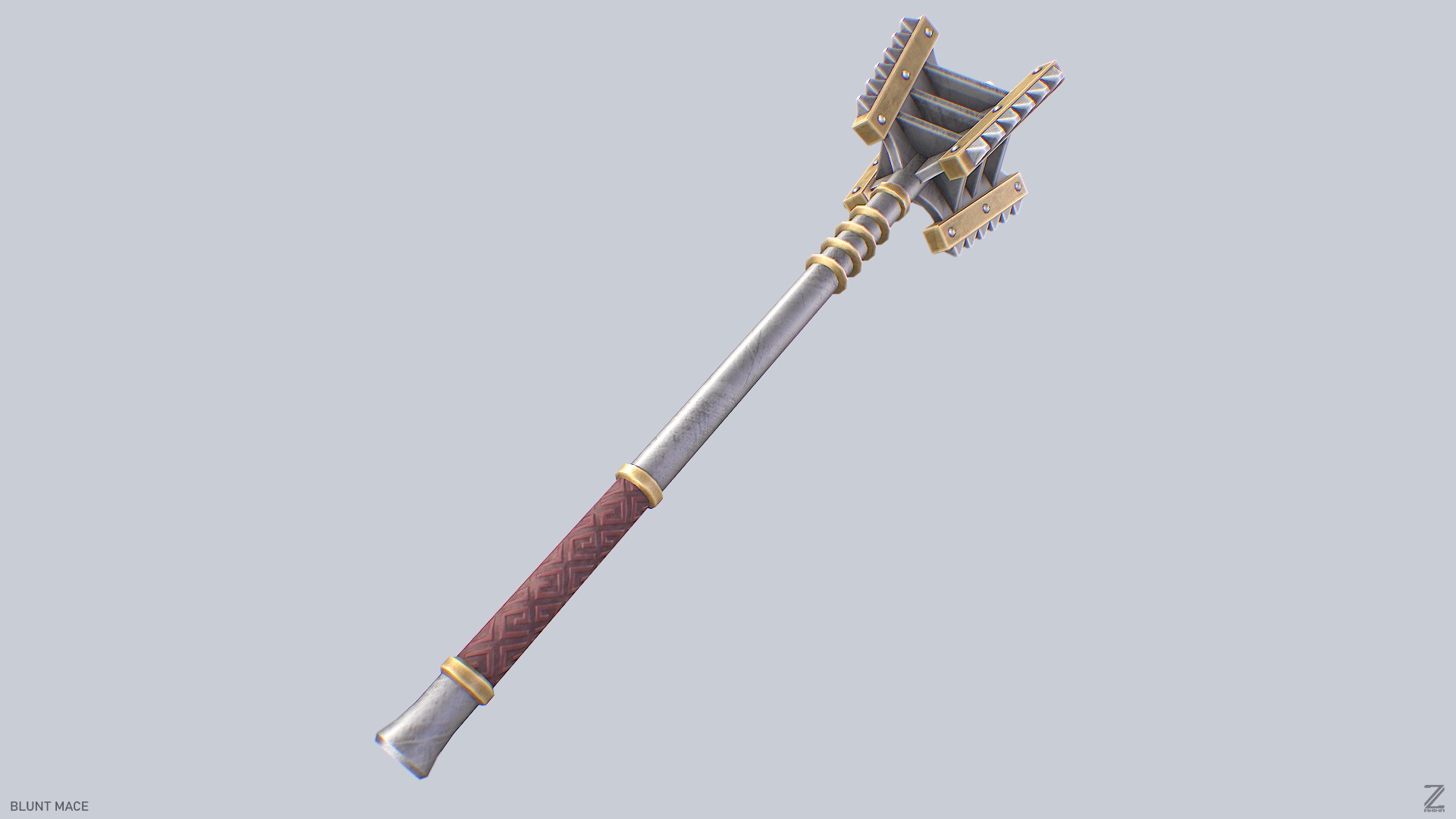 Blunt Mace 3D Model TurboSquid 2223372
