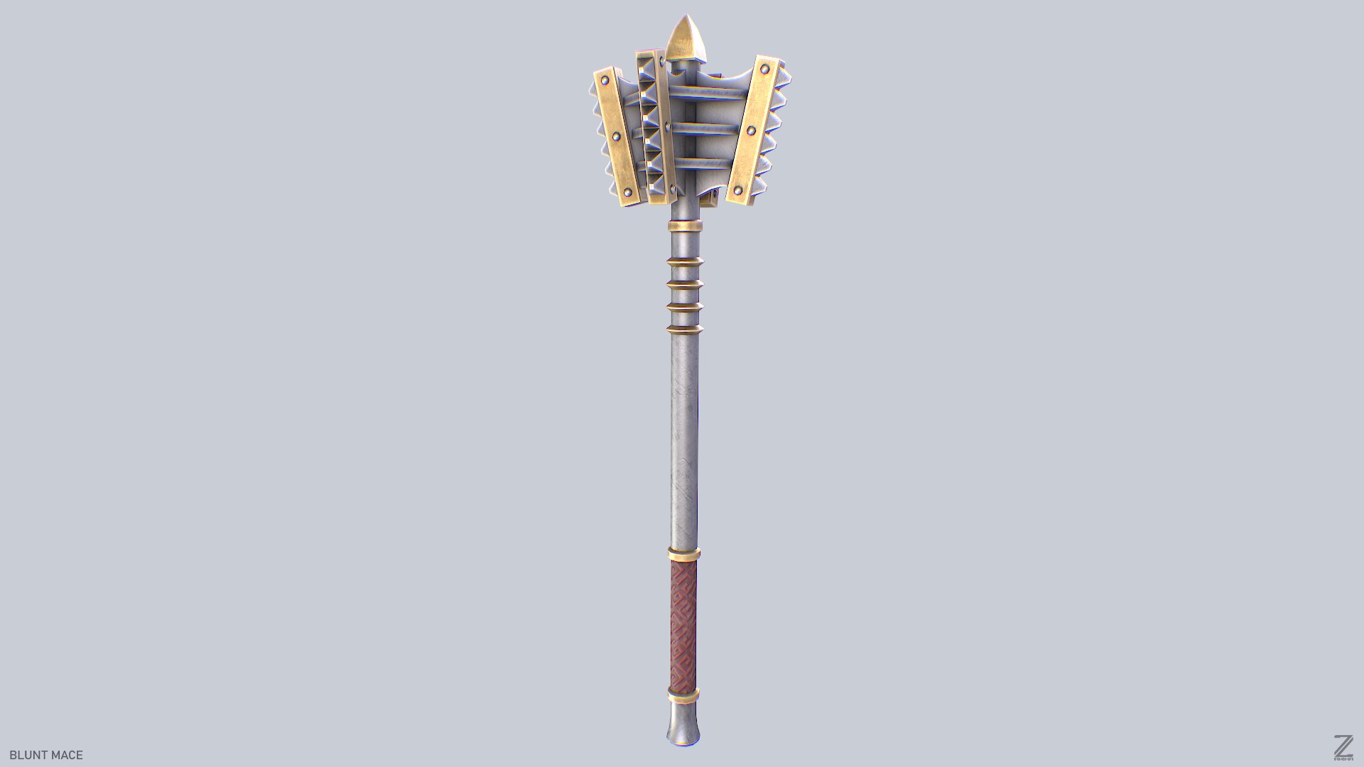 Blunt Mace 3D Model TurboSquid 2223372