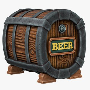 Cartoon Barrel model
