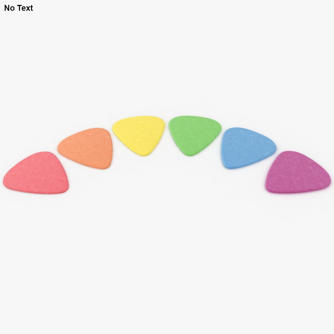3d plectrum 03 model