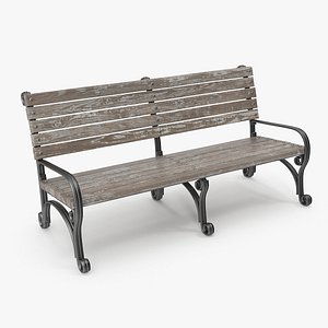 3d model bench