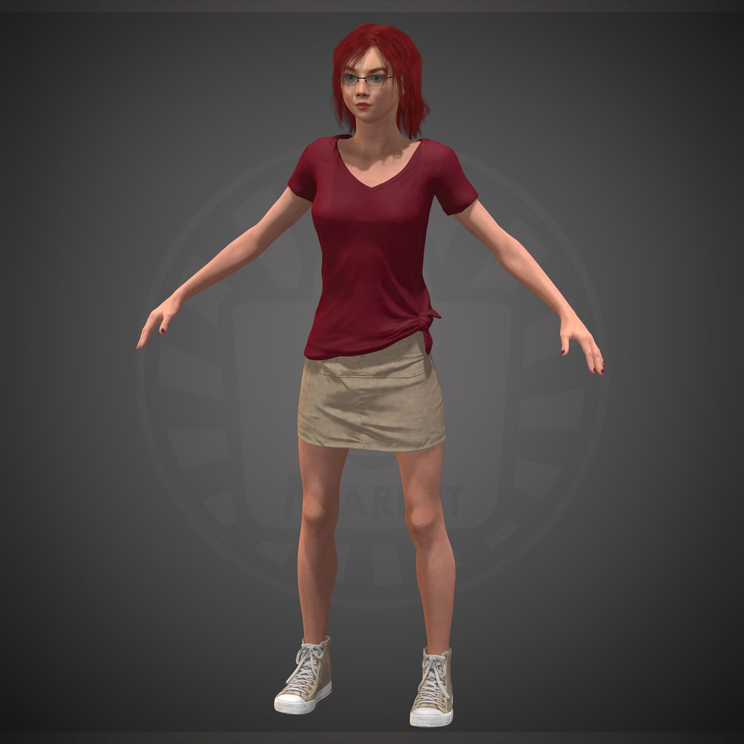 3D model character people human - TurboSquid 1682243