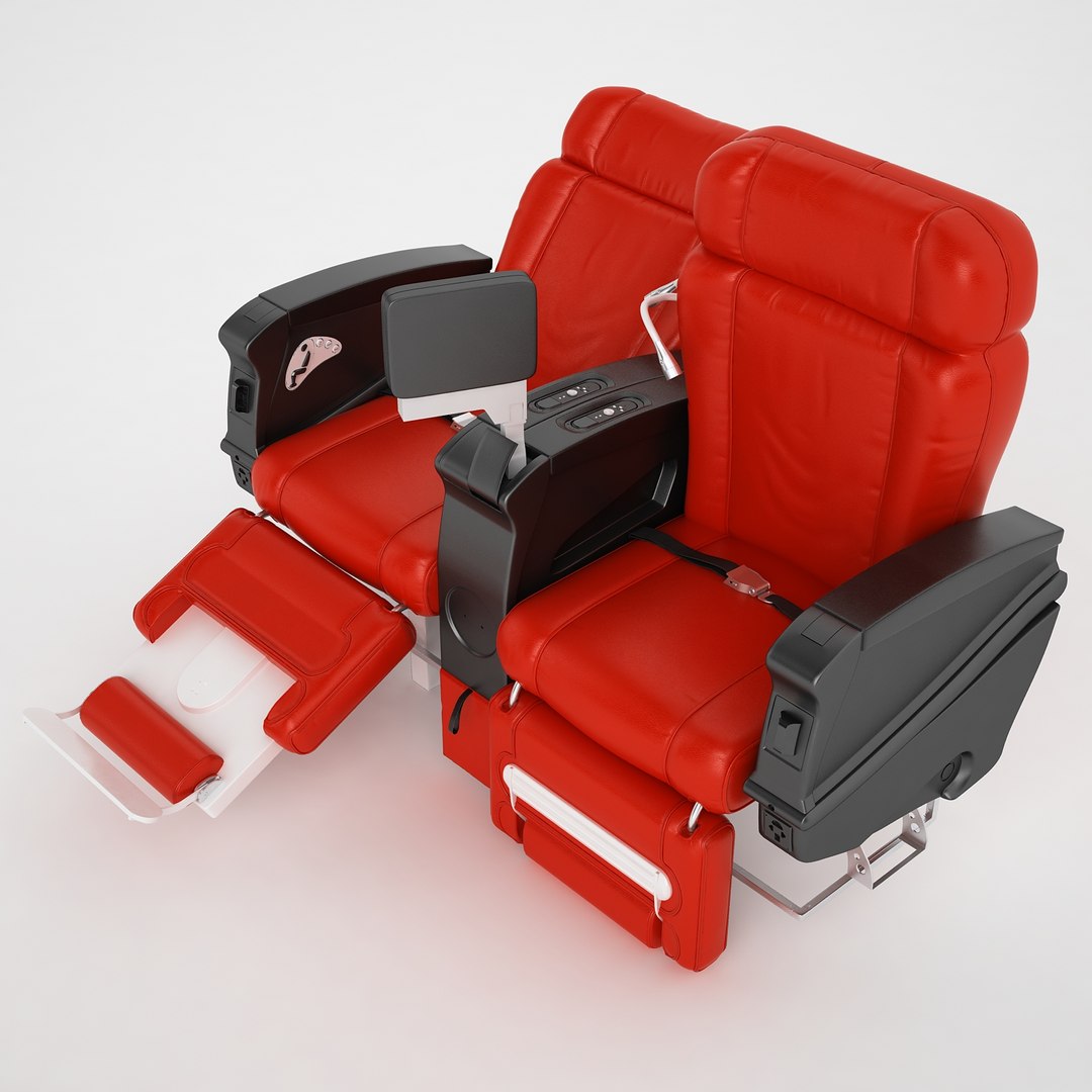 Class Airplane Chair 3D Model - TurboSquid 1273667