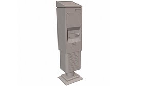 parking meter 3D model