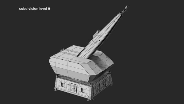 Millennium gun weapon 3D model - TurboSquid 1614857