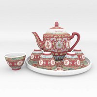 Chinese Porcelain Tea Set