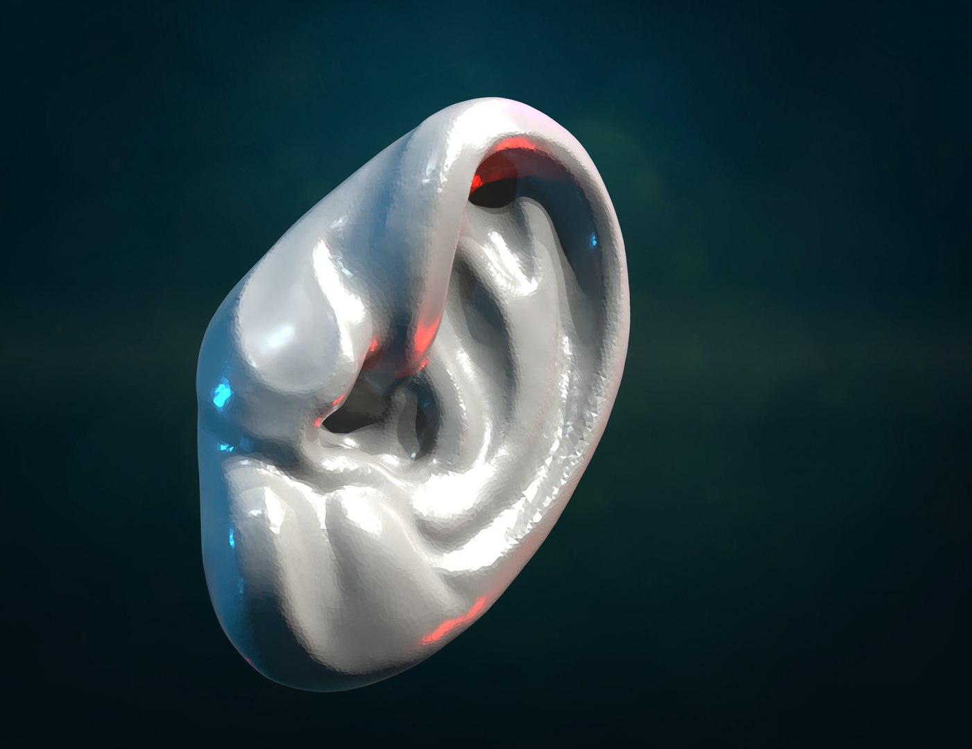 3D Ear Pendant Printable Model - TurboSquid 2197060
