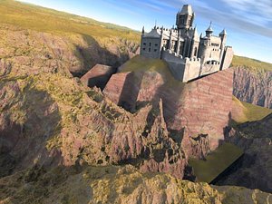castle 3d model