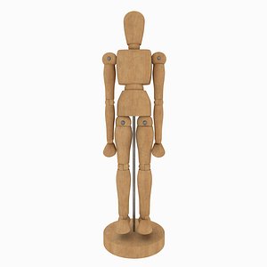 Wooden Jointed Manikin