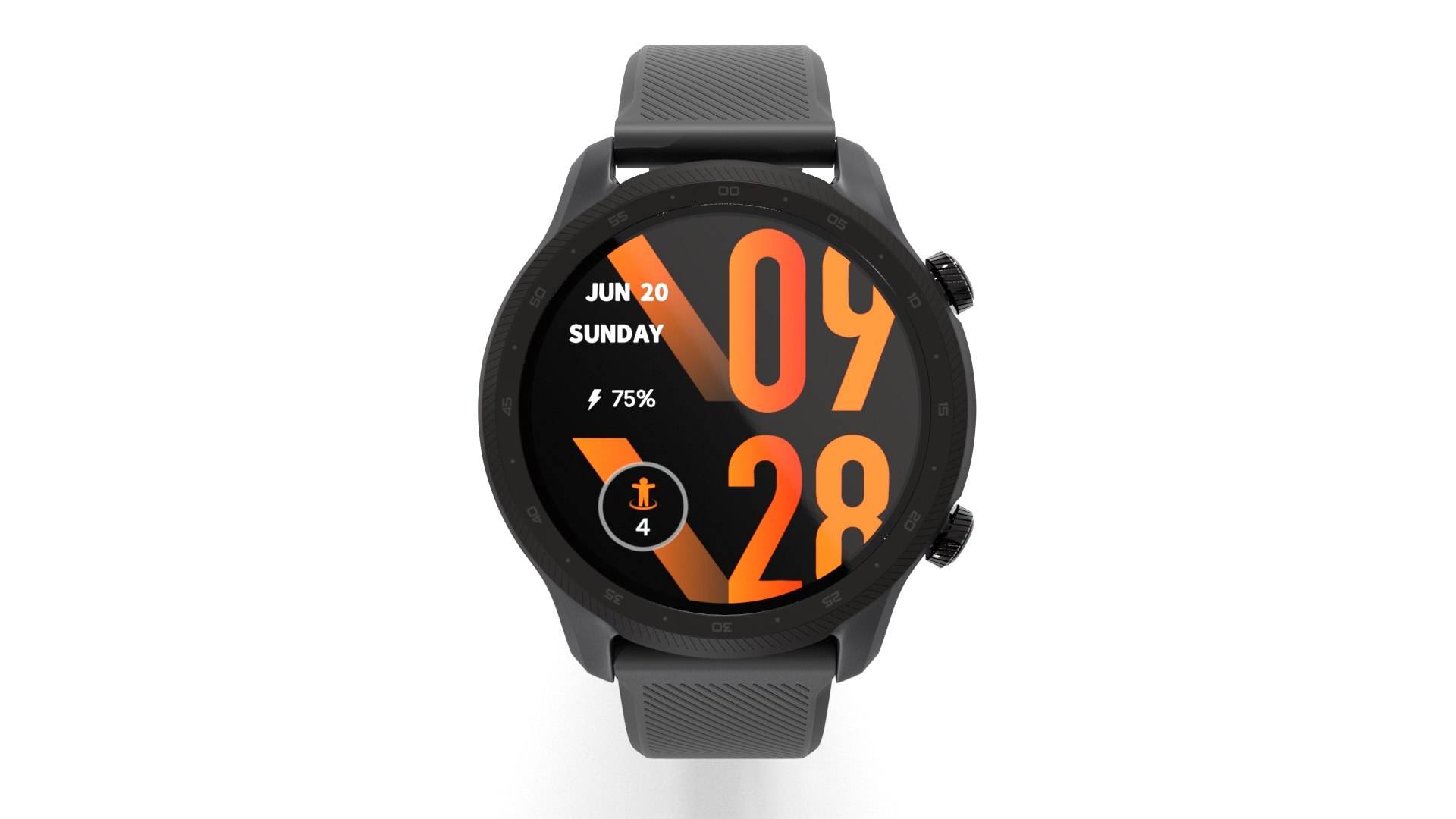 TicWatch Pro 3 Ultra GPS Model - TurboSquid 2019331