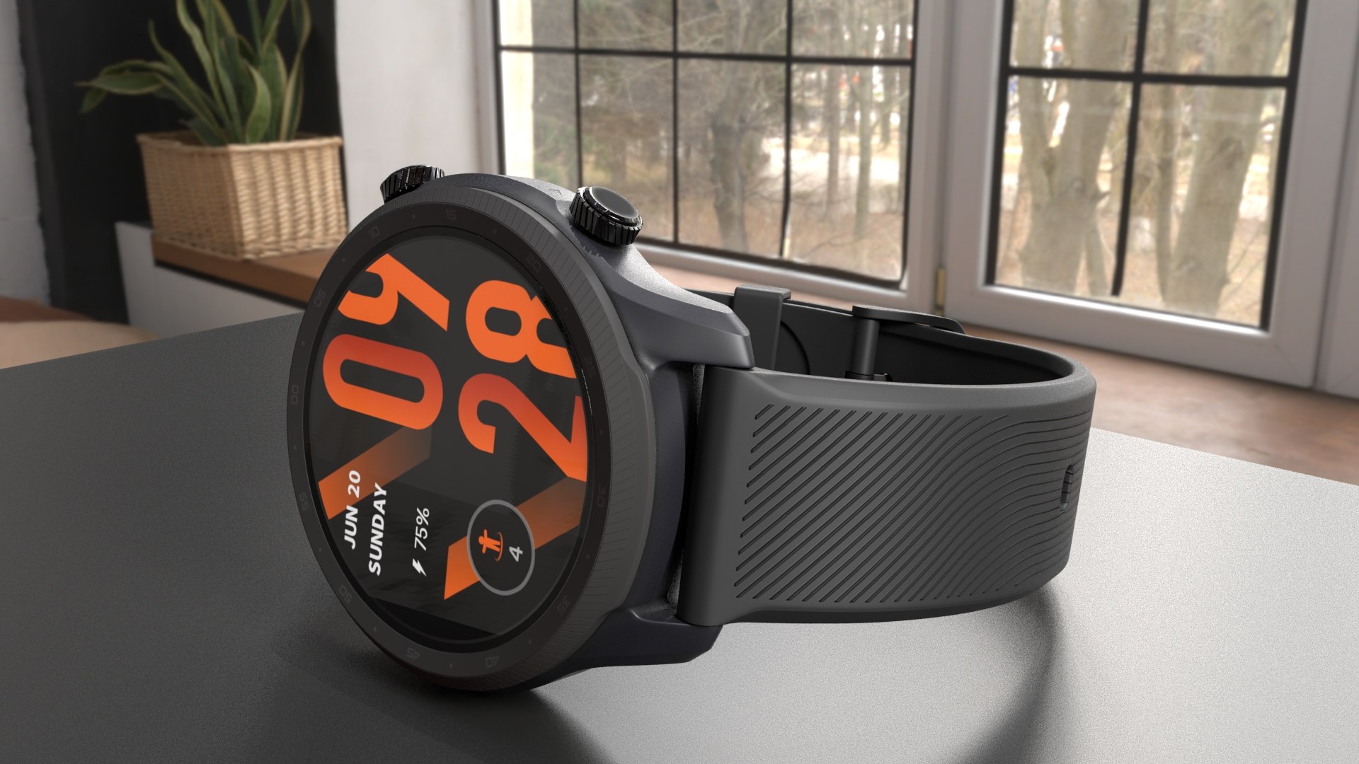 TicWatch Pro 3 Ultra GPS Model - TurboSquid 2019331