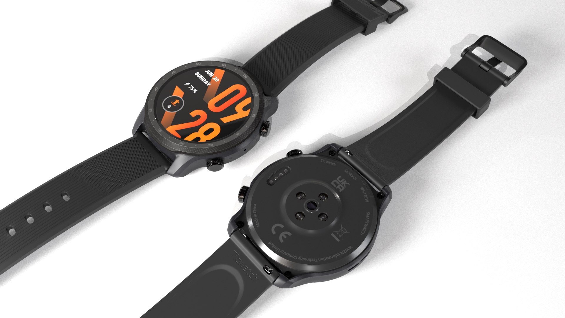 TicWatch Pro 3 Ultra GPS Model - TurboSquid 2019331