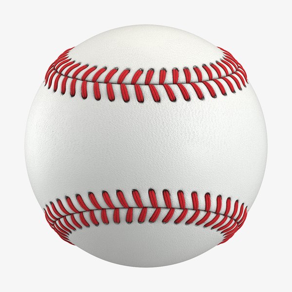 Clean Baseball Ball 3D model