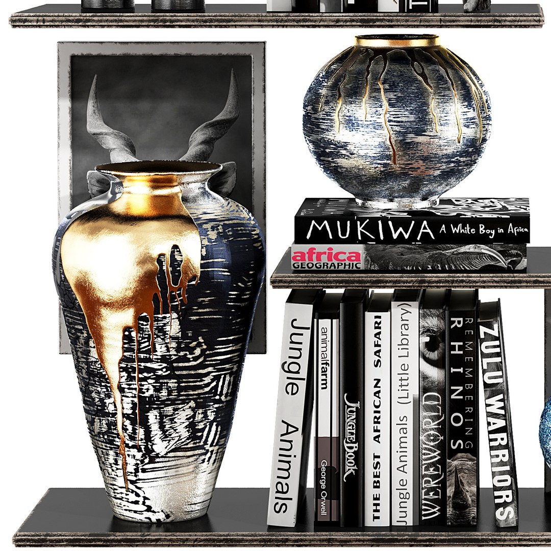 Decorative set 33 model - TurboSquid 1380322