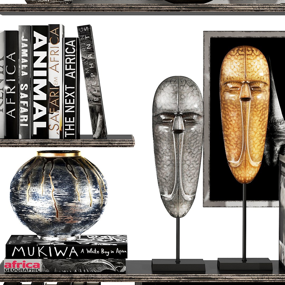 Decorative set 33 model - TurboSquid 1380322