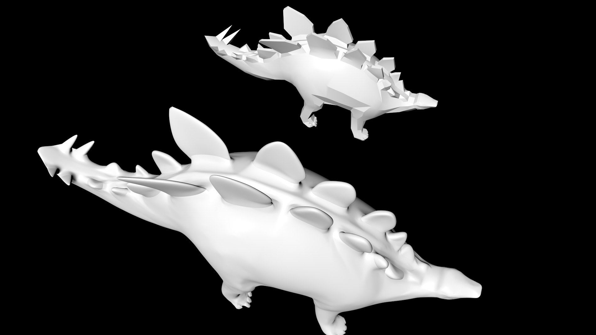 Stegosaurus dino dinosaur 3D - TurboSquid 1690030