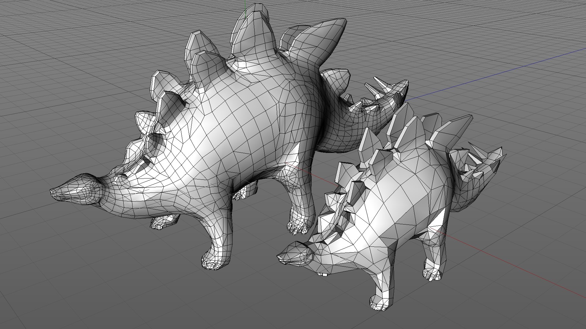 Stegosaurus dino dinosaur 3D - TurboSquid 1690030