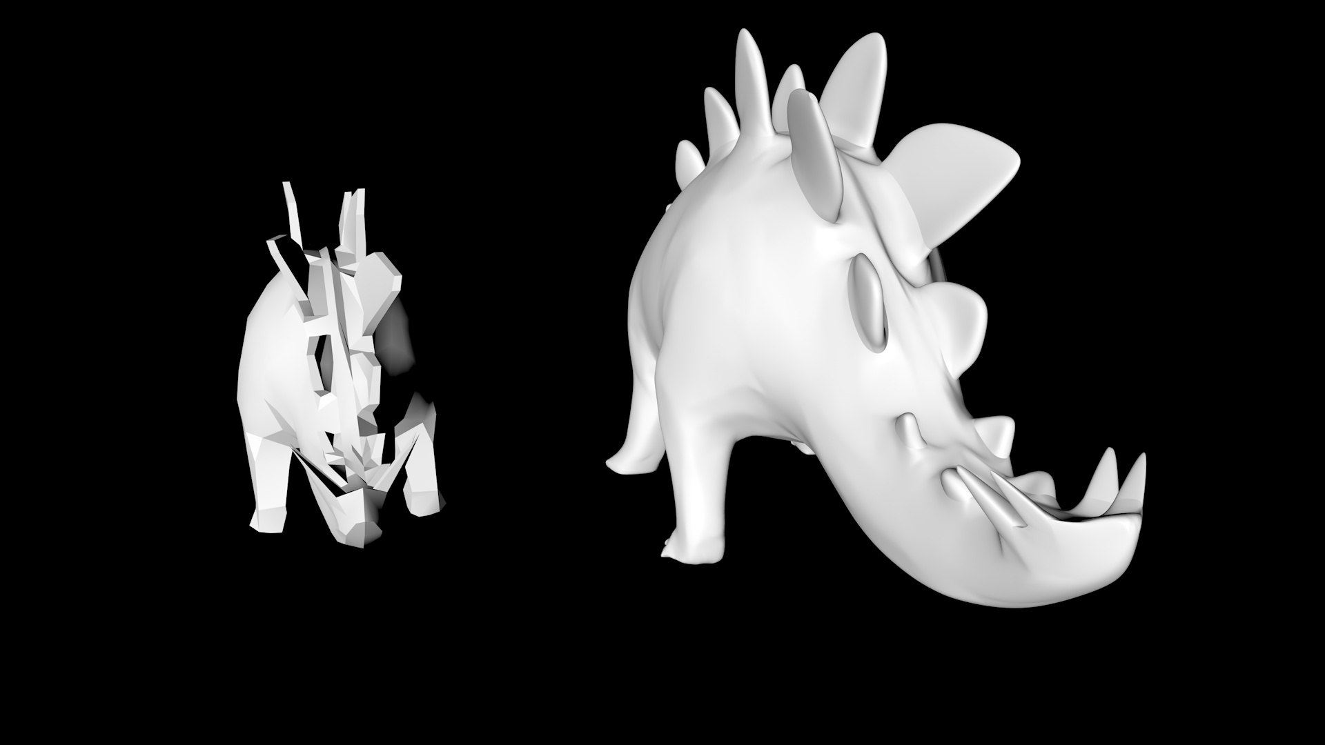 Stegosaurus dino dinosaur 3D - TurboSquid 1690030
