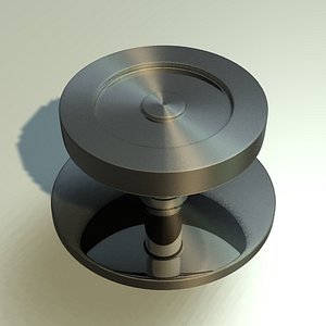 door knob 3d x