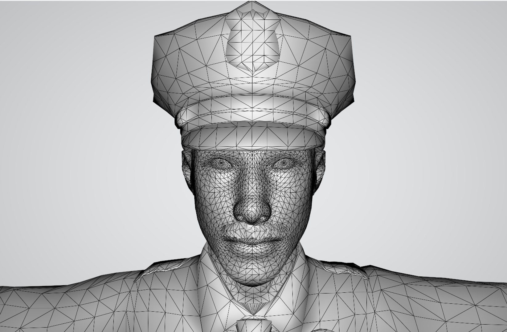 3D police men model - TurboSquid 1396917