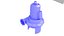 Submersible Sewage Pump Game 14 3D model