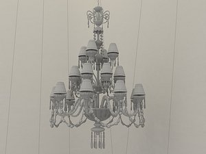 chandelier 3d model