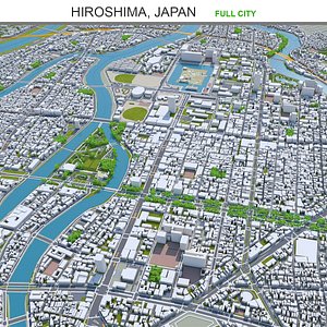 city area building 3D model