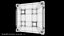 3D Sci-fi Square Ceiling Panel PBR