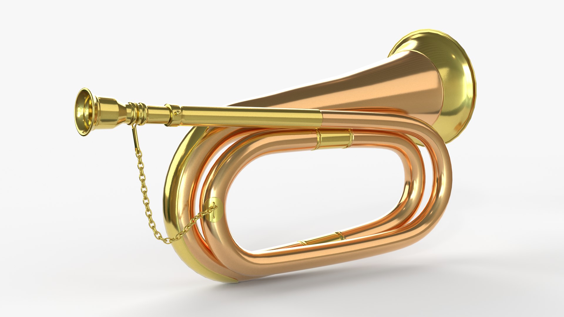 Bugel Three Types Of Materials Brass Copper And Silver 3D Model ...