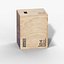 Caja de madera para ejercicios pliométricos