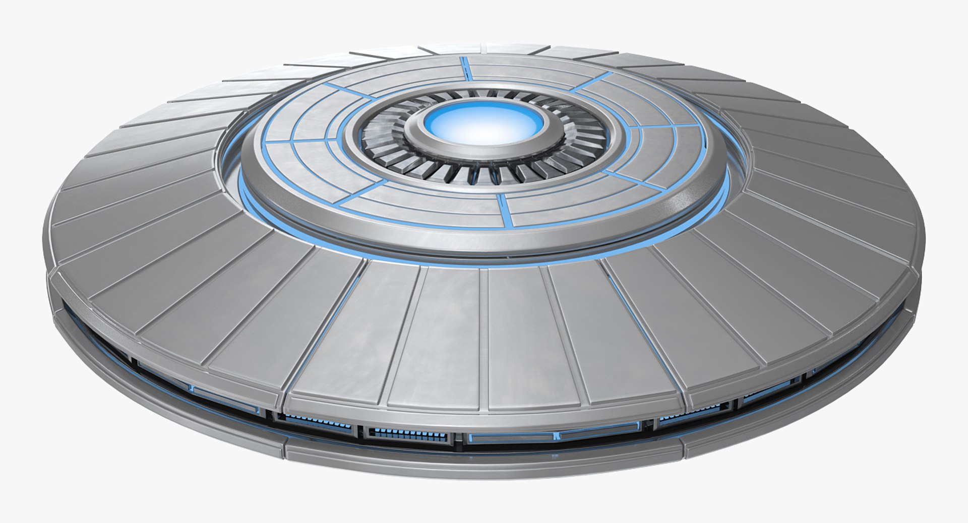 Space alien ufo rigged model - TurboSquid 1633572