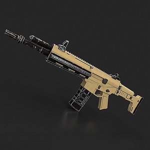 3D model acr gun remington