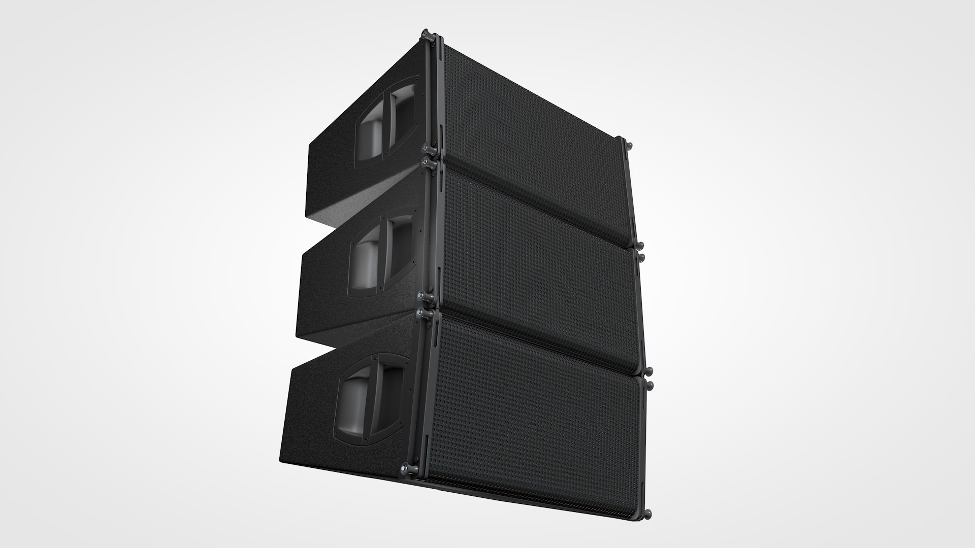 3D Model Line Array Loudspeaker - TurboSquid 1962119