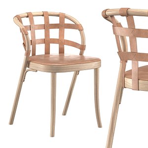 3D collage chair model