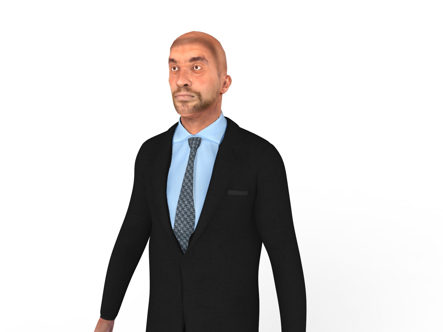 men rigged character max
