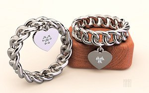 ring with heart and stones