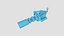 Anti-Drone Mini Gun F11 - SciFi Jamming Weaponry