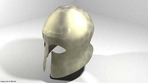 Ancient Combat Helmet - Greek Corinthian